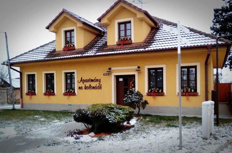 Apartmány na kolonádě Lednice Exterior foto